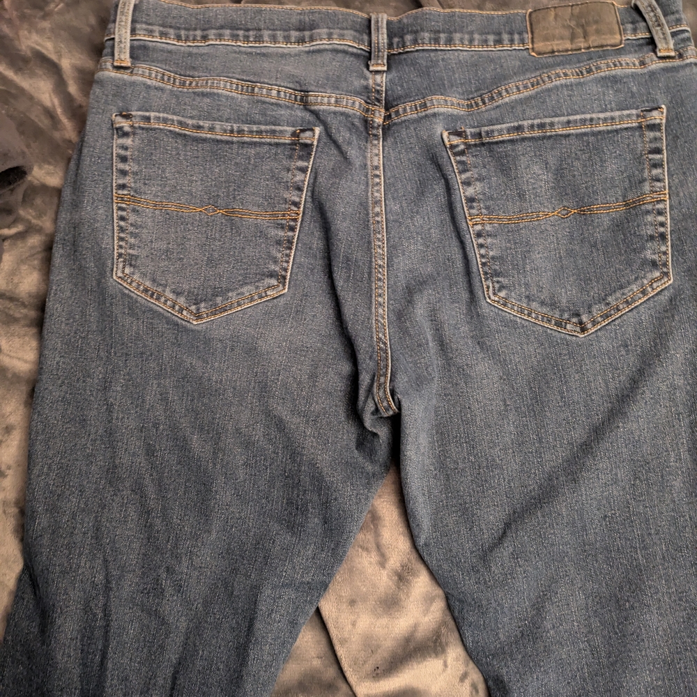 Lucky Brand 121 Slim Straight Men’s Jeans Blue 38x32 - Picture 5 of 8